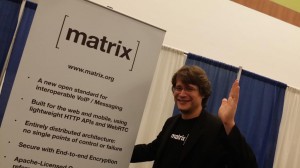 Matthew at WebRTC World 2014