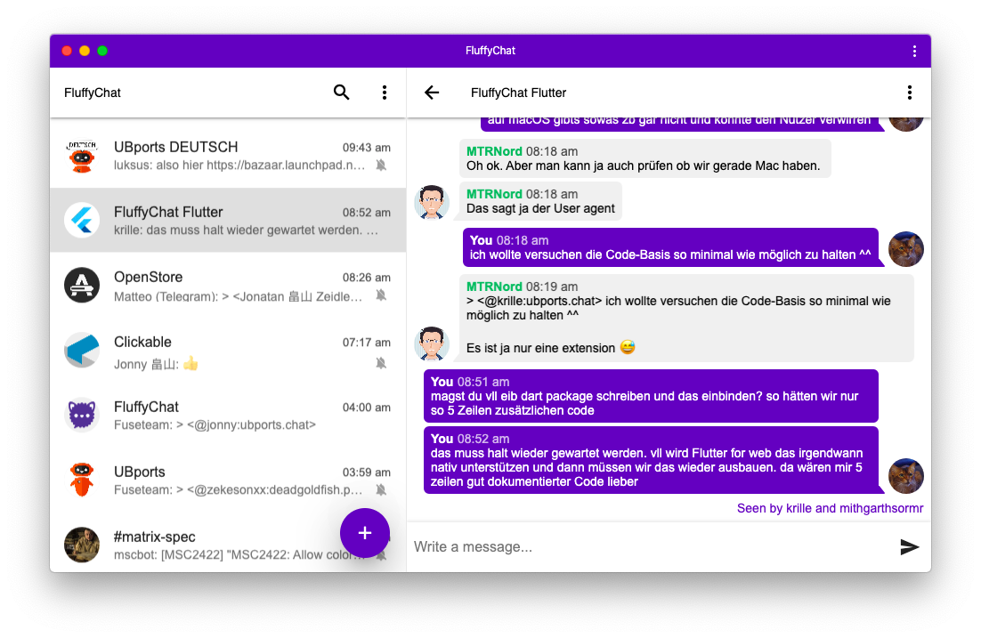 FluffyChat-Flutter
