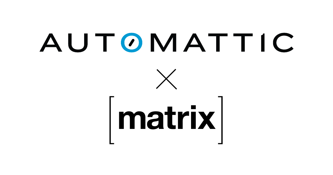 Automattic ♥️ Matrix