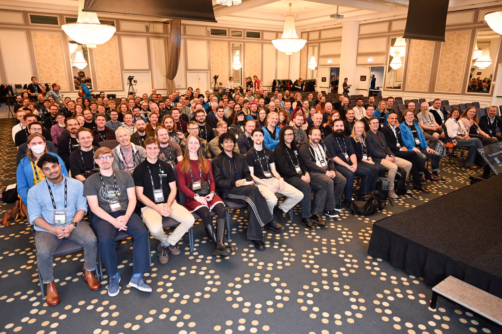 Group photo from The Matrix Conference