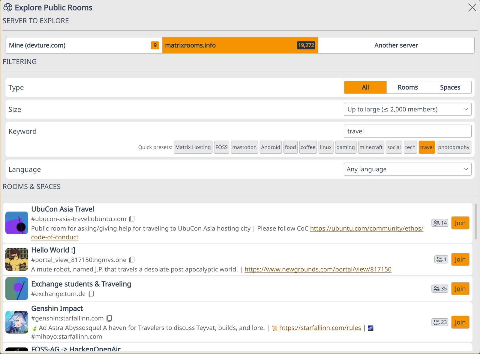 Komai screenshot 2