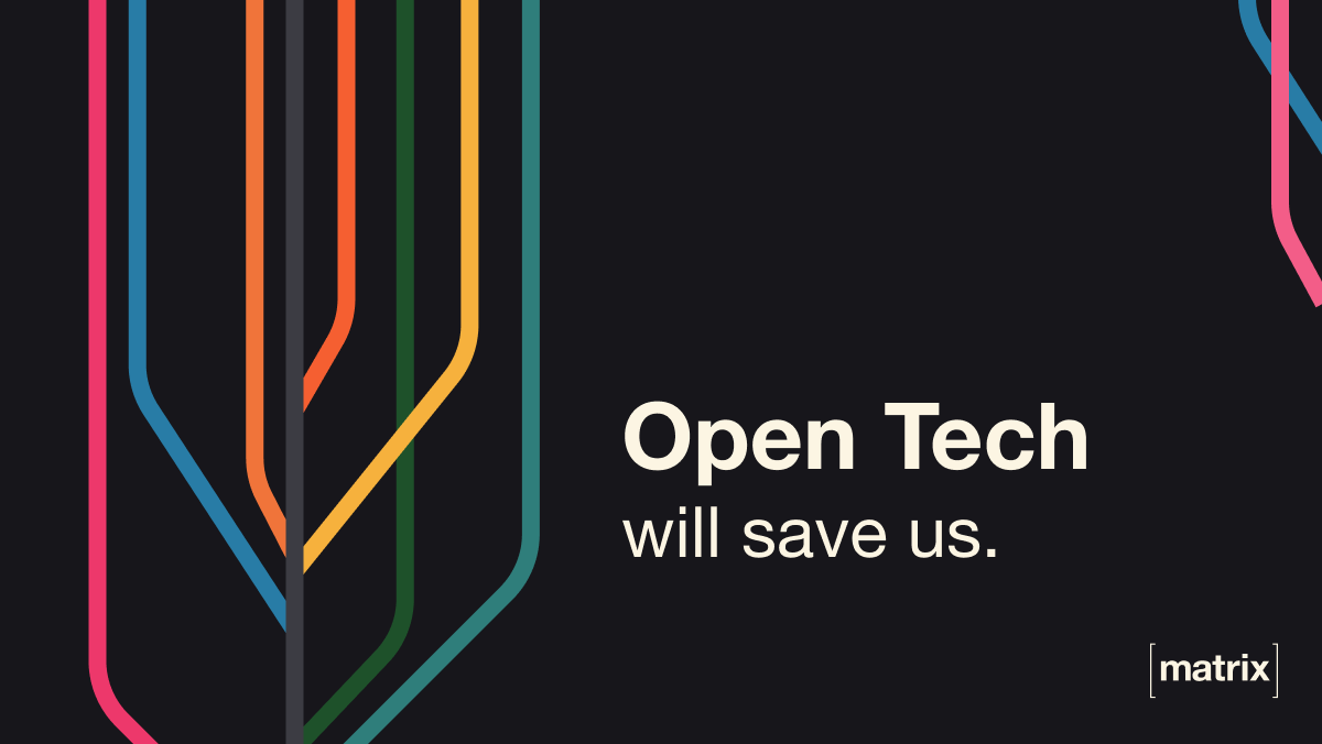 Banner of Open Tech Will Save Us. It displays an abstract tree, the name of the show, and the date of the episode: 2020-05-13